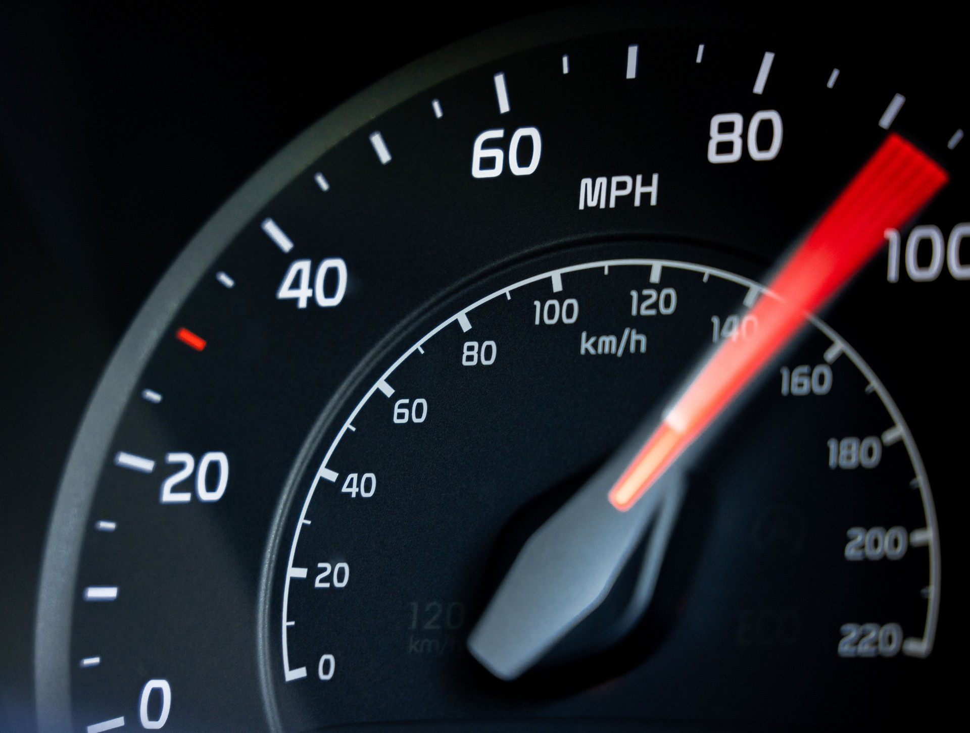 Accelerating to 100mph